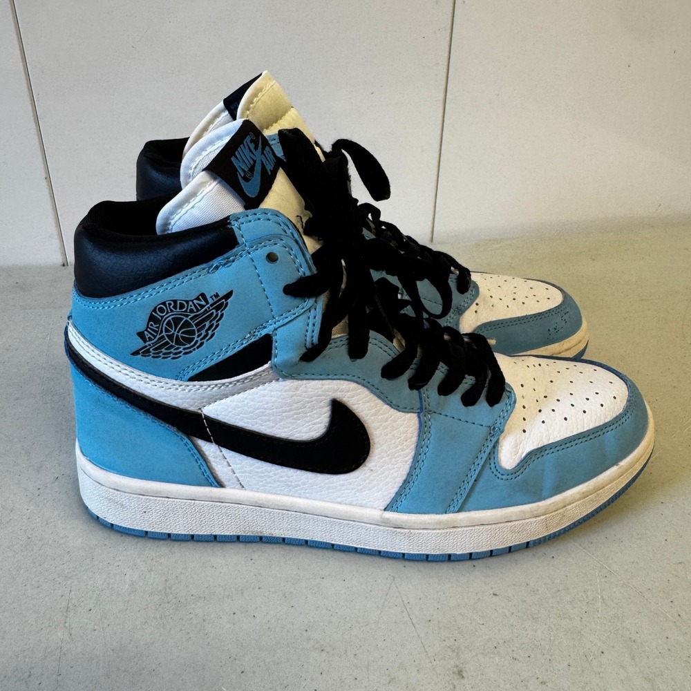 Nike Air Jordan 1 Retro High OG University Blue 555088-134 Mens Size 7